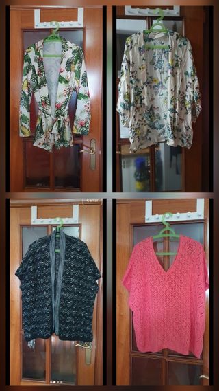 4 Chaquetas 6€
