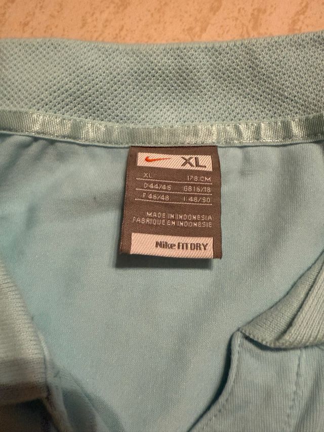 Camiseta Polo Nike XL - Teal