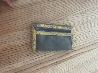 Cartera Bacardi Limón Gris-Amarilla