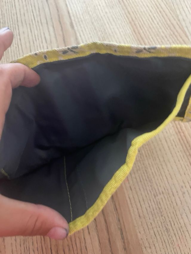 Cartera Bacardi Limón Gris-Amarilla