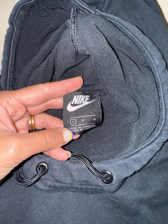 Vestido Sudadera Nike Negro