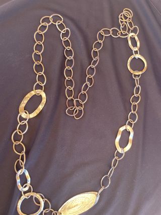 Collar Plata - Cadena larga