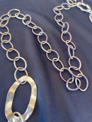 Collar Plata - Cadena larga