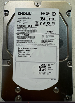 Disco Duro Dell  15K.6 - 146GB