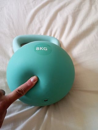Kettlebell 8kg - Pesa rusa de goma