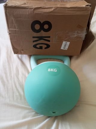 Kettlebell 8kg - Pesa rusa de goma