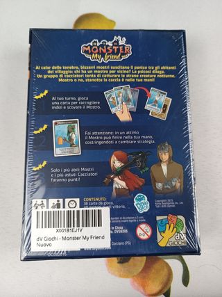 Monster My Friend - Gioco da Tavolo Nuovo