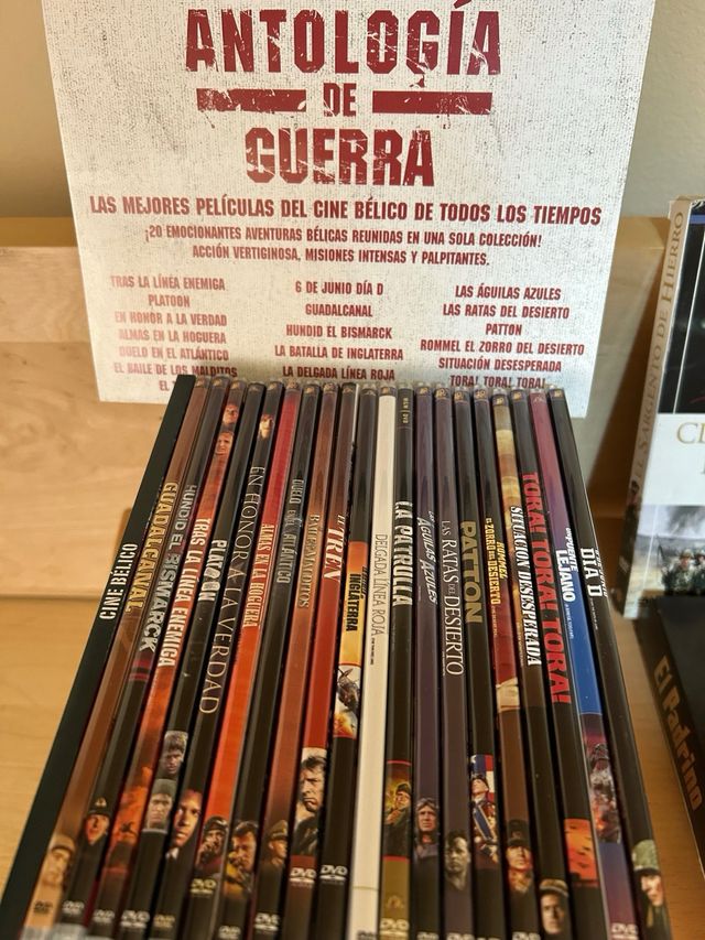 DVDs Guerra: 20 Películas Clásicas.