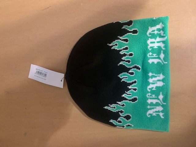 Gorro New Era Flame - Negro/Verde