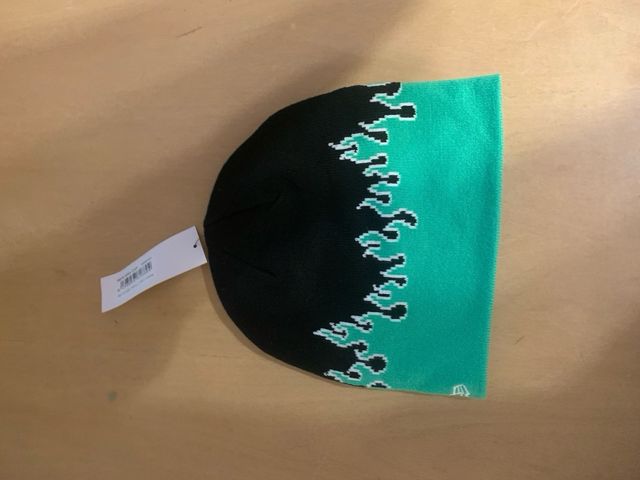 Gorro New Era Flame - Negro/Verde