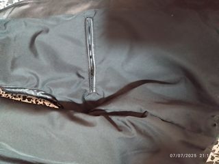 Chaleco acolchado para hombre de cuero 