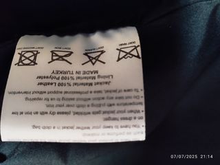 Chaleco acolchado para hombre de cuero 