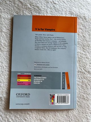 V is for Vampire OXFORD