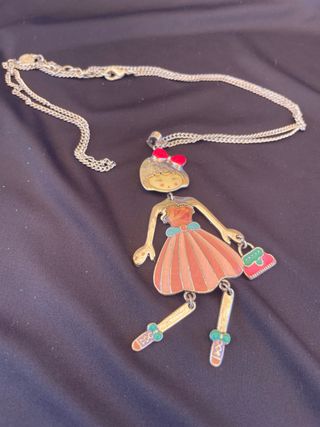 Collar niña vintage