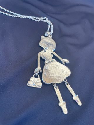 Collar niña vintage