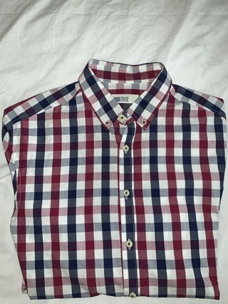 Camisa cuadros PIER ONE M