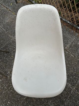 2 Sillas originales Eames Vitra Blancas