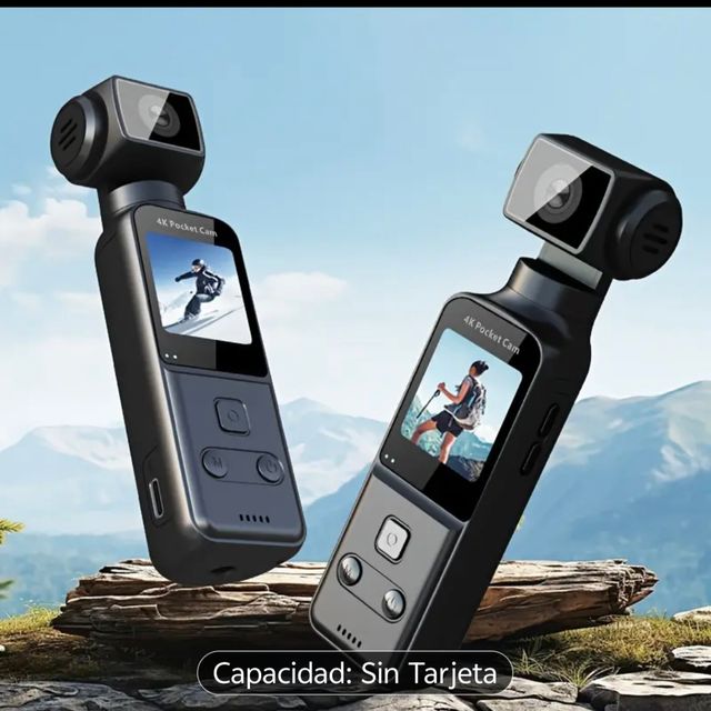Cámara Bolsillo 4K - Ligera Portátil