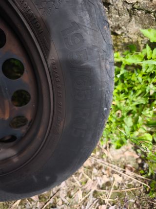 4 Llantas chapa 195/65 R15
