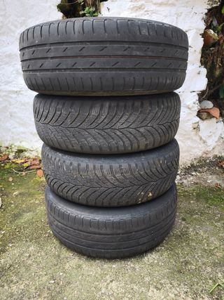 4 Llantas chapa 195/65 R15