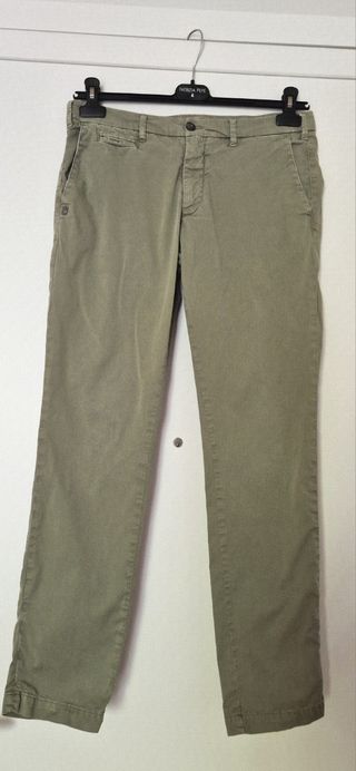 40WEFT Chino Skinny - Verde Oliva