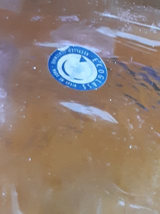 Vaso vetro viola Ecoglass