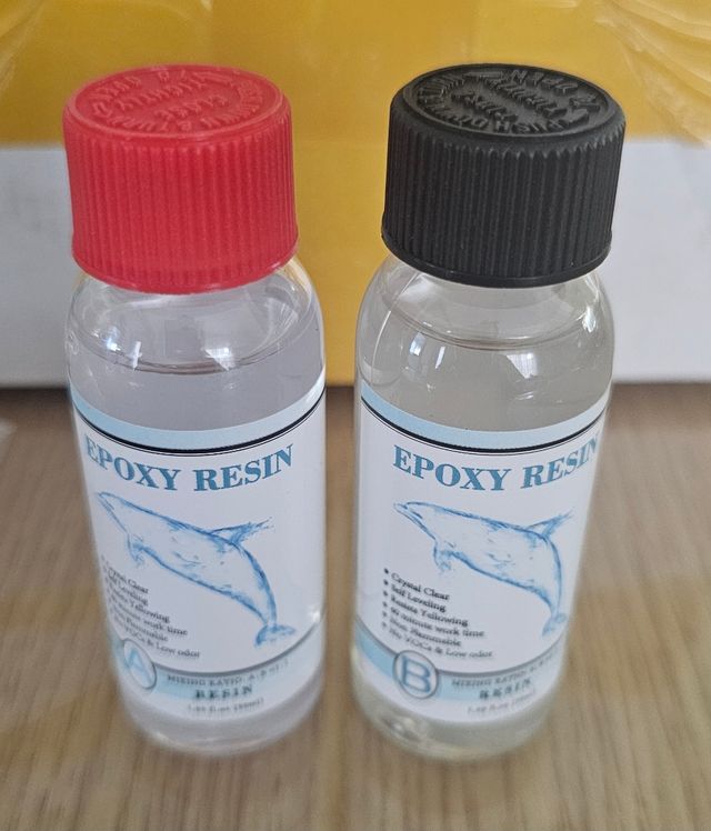 Resina epoxi transparente 200ml