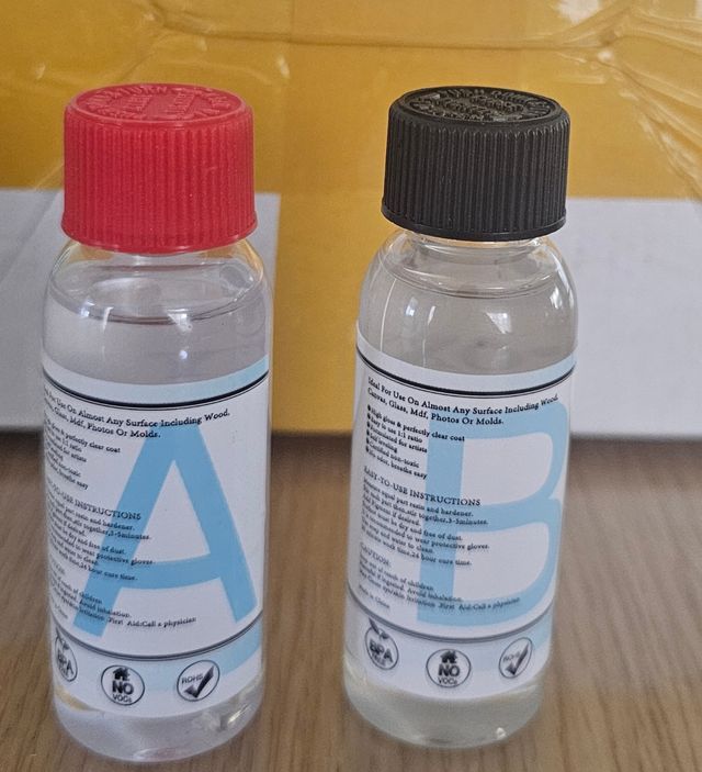 Resina epoxi transparente 200ml