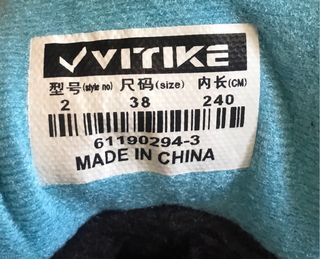 Botas Vitike montaña y senderismo nº 37