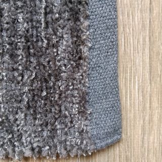 Alfombra gris - Alfombra de tela