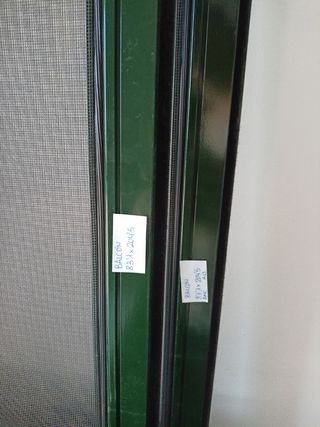 Mosquitera color VERDE- Varias medidas.