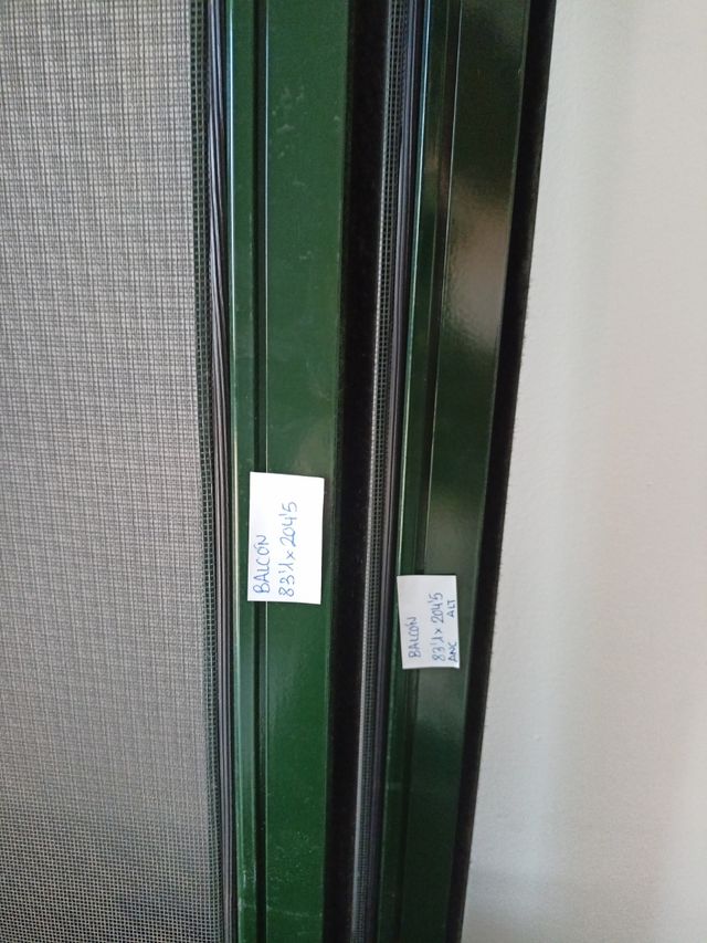 Mosquitera color VERDE- Varias medidas.