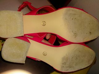 Sandalias rojas Cedosce - Talla 40