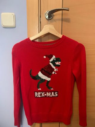 Jersey Navidad Niño H&M - Rojo