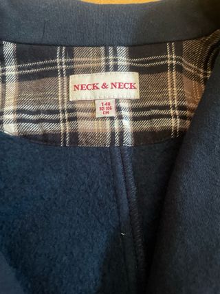 Americana Neck & Neck niño talla 4