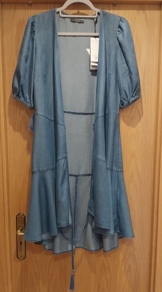 Vestido Guess azul - Curto