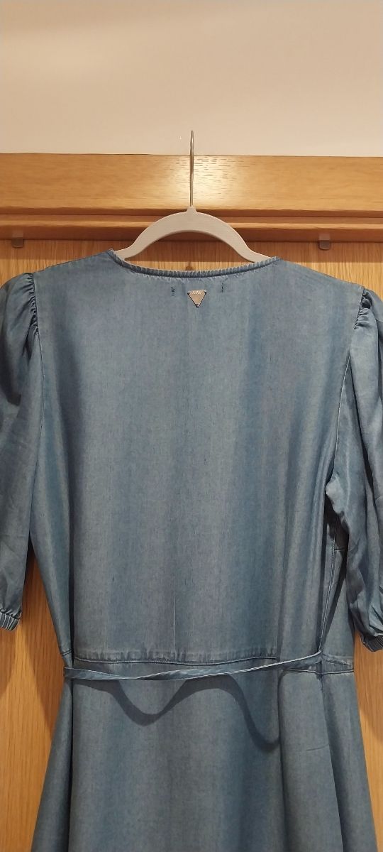 Vestido Guess azul - Curto