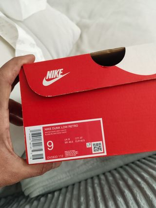 Nike Dunk Low Retro - 42.5 - Moradas