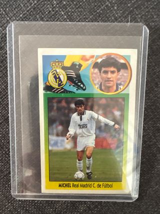 Cromo Michel Real Madrid 93-94