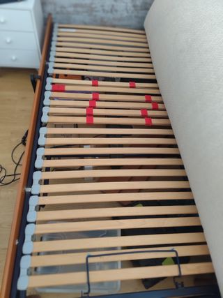 Camera da letto completamente elettrica con due letti 
