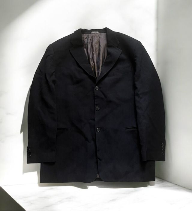 Giacca Uomo Nera - Pinstripe