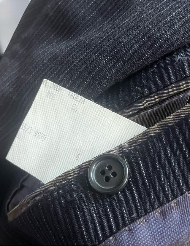 Giacca Uomo Nera - Pinstripe