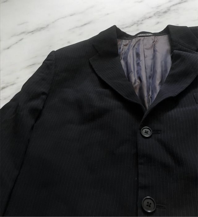 Giacca Uomo Nera - Pinstripe