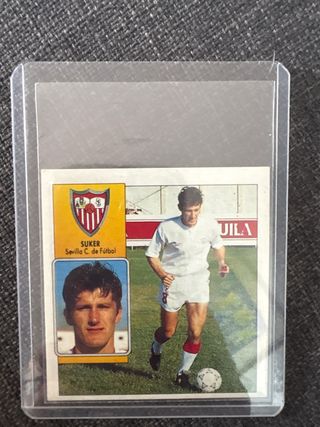Cromo Suker Sevilla 92-93