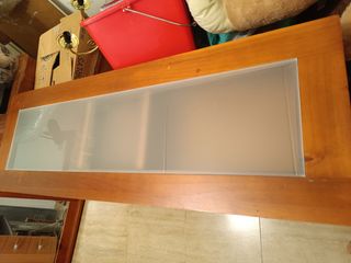 Consola madera - Entrada con espejo