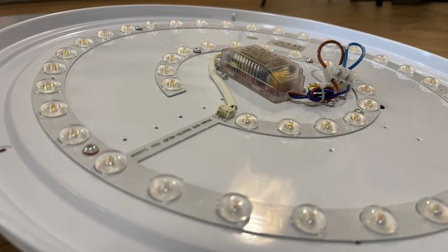 Plafón LED circular Tellus 38W lámpara lúzete