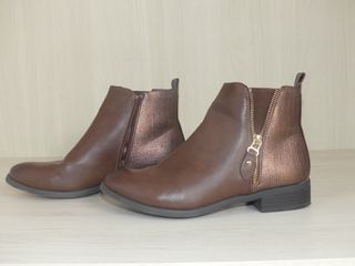 Botines marrones mujer