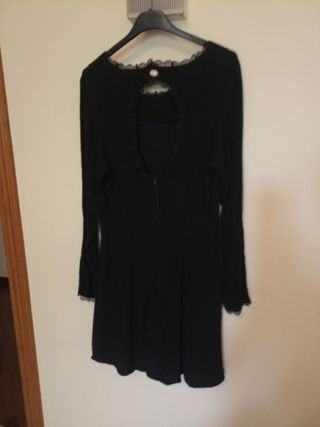 abito nero elegante tg.44