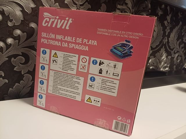 Sillón Inflable Crivit Playa