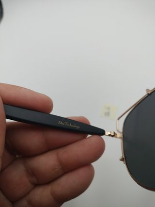 Gafas Dior doradas